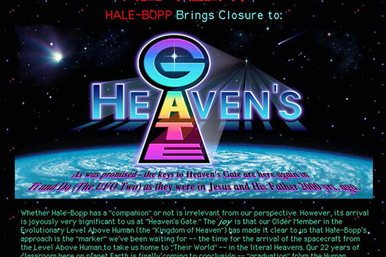 The police and media report the deaths of Heaven's Gate members